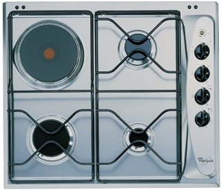 Whirlpool AKM261IX plaque Acier inoxydable Intégré Combi 4 zone(s)