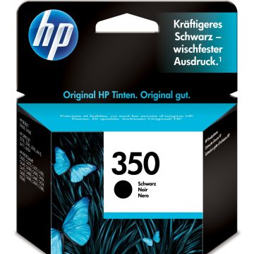 HP 350 cartouche d'encre noir authentique