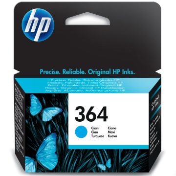 HP 364 cartouche d'encre cyan authentique