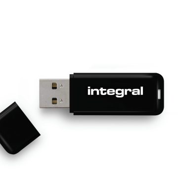 Integral 16GB USB3.0 DRIVE NEON BLACK UP TO R-80 W-10 MBS lecteur USB flash 16 Go USB Type-A 3.2 Gen 1 (3.1 Gen 1) Noir