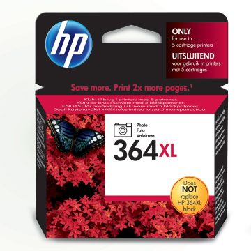 HP 364XL cartouche d'encre photo grande capacité authentique