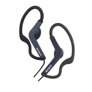 Sony MDR-AS210 Casque Avec fil Crochets auriculaires Sports Noir