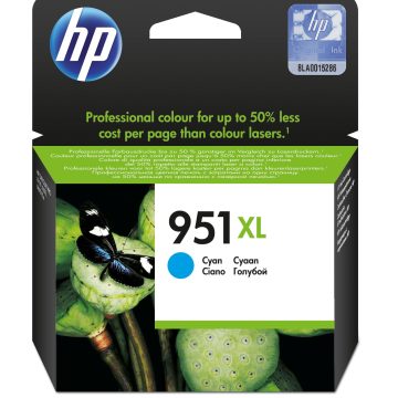 HP 951XL cartouche d'encre cyan grande capacité authentique