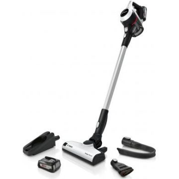 Bosch Serie 6 BCS61BAT2 aspirateur de table Noir, Blanc Sans sac