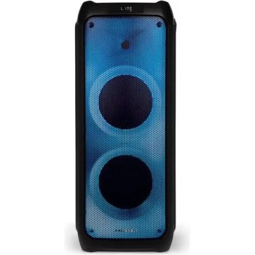 SCHNEIDER - Enceinte amplifiée et portable avec batterie intégrée - Partybox 800W Karaoké