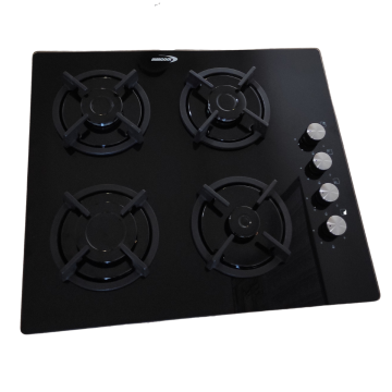 TABLE DE CUISSON 4 FEUX GAZ  GRILLES EN FONTES ALL