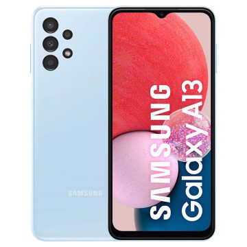 Samsung Galaxy A13 SM-A135F 16,8 cm (6.6") Double SIM Android 12 4G USB Type-C 4 Go 64 Go 5000 mAh Bleu