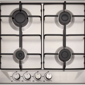 TABLE DE CUISSON 4 FEUX GAZ GRILLE EMAILLES ALLUMA