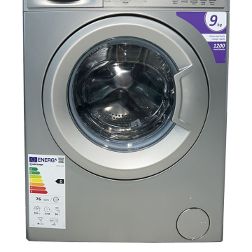LAVE LINGE FRONTAL 9KG 1200T CLASSE D SILVER
