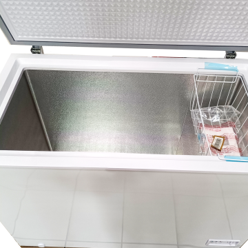 CONGELATEUR COFFRE 282L BLANC POIGNEE ENCASTREE