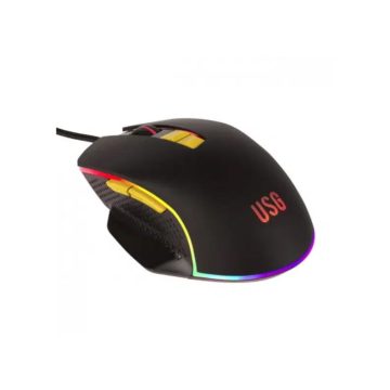 Souris Gamer Compass 6400DPI RGB Noir