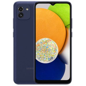 Smartphone Samsung Galaxy A03 / 4 Go / 64 Go / Bleu 6,5" HD Q/CORE 64GO 3GO 13+2+2MPX DS 4G AND 11