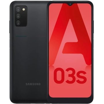 Smartphone Samsung Galaxy A03 / 4 Go / 64 Go / Noir 6,5" HD Q/CORE 64GO 3GO 13+2+2MPX DS 4G AND 11