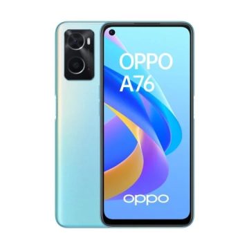 OPPO A76 CPH2375 16,7 cm (6.56") Double SIM Android 11 4G USB Type-C 4 Go 128 Go 5000 mAh Bleu clair