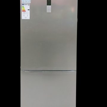 REFRIGERATEUR COMBINE 442L NO FROST 70CM DE LARGE INOX A+/F SHARCCOOL