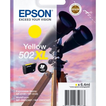 Epson Singlepack Yellow 502XL Ink