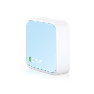 TP-Link TL-WR802N routeur sans fil Fast Ethernet Monobande (2,4 GHz) Bleu, Blanc