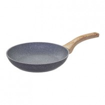 Poele de 28cm alu forge nature