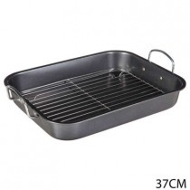 Plat rotisserie avec grille