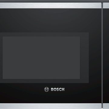 Bosch Serie 4 BFL550MS0 micro-onde Intégré Micro-onde simple 25 L 900 W Noir, Acier inoxydable