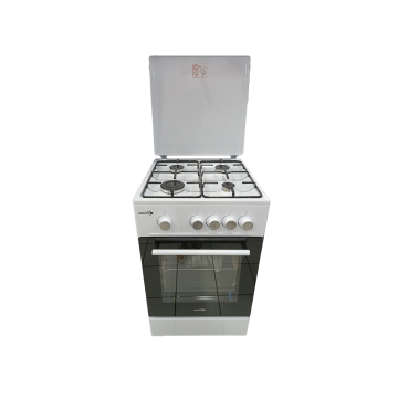 Cuisinière Tout Gaz 50x50 Blanche