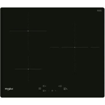 Table de cuisson induction - 3 foyers - 7200W - L 5,4 cm x P51 cm - verre - noire