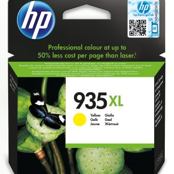 HP 935XL cartouche d'encre jaune authentique grande capacité