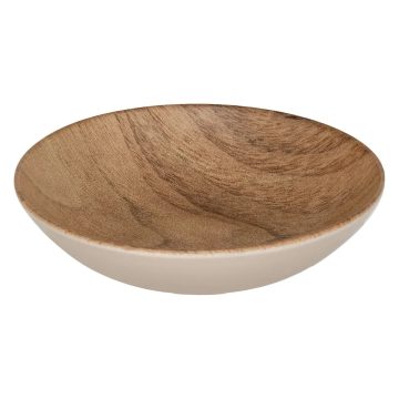 ASSIETTE CREUSE EN BOIS