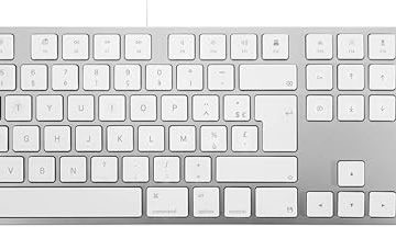 CLAVIER USB 104 TOUCHES ULTRA-MINCE POUR MAC - FRA
