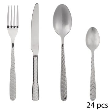 MENAGER INOX 24P FLORA