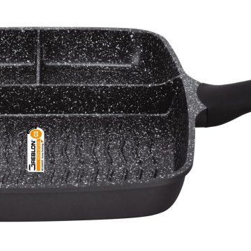POELE A GRILL MULTICOMPARTIMENTS