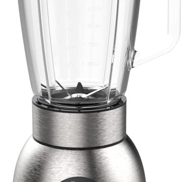 SUPER BLENDER 1500W INOX ET VERRE BOL EN VERRE DE 1 5L 6 LAMES INOX