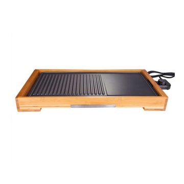 PLANCHA 2000W 51X26 THERMOST BAMBOU