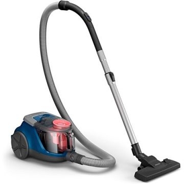 ASPIRATEUR TRAINEAU PHILIPS POWER CYCLONE 4850W BLEU/PECHE
