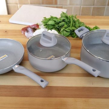 BATTERIE DE CUISINE 5 PCS EN GREBLON