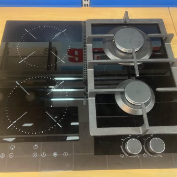 TABLE DE CUISSON MIXTE 2INDUCTION+2GAZ