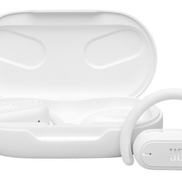 JBL Soundgear Sense Casque True Wireless Stereo (TWS) Crochets auriculaires Appels/Musique USB Type-C Bluetooth Blanc