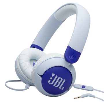 JBL Junior 320 Casque Avec fil Arceau Appels/Musique Bleu