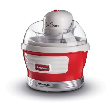 Ariete 0643/00 Sorbetière traditionnelle 1,5 L 12 W Rouge