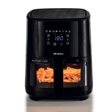 Ariete 4626/00 Unique 6 L Autonome 1300 W Friteuse d’air chaud Noir