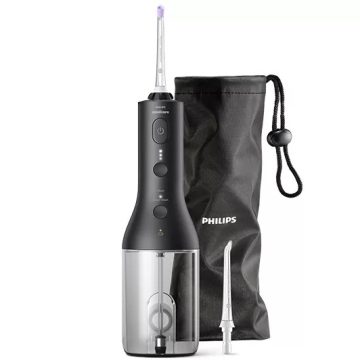 Philips Sonicare 3000 series Power Flosser 3000 sans fil HX3826/33 Jet dentaire - Noir