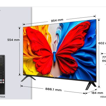TCL S59K 43S59K TV 109,2 cm (43") Full HD Smart TV Wifi Métallique